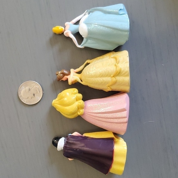 Disney Princess Lot of 4 cake toppers - Picture 3 of 4